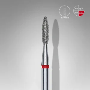 Fresa manicura de diamante, «llama» 2.1mm Staleks