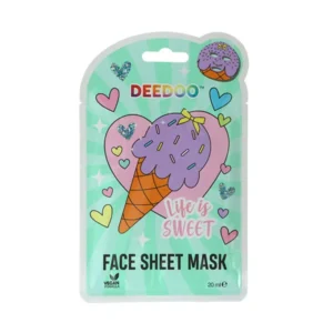 MASCARILLA FACIAL ILUMINADORA "SENCE BEAUTY HELADO"