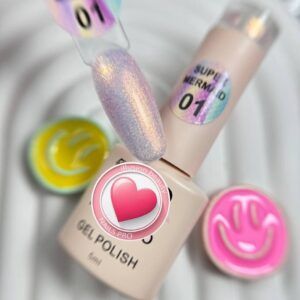 SUPER MERMAID 01 ILLUSION BEAUTY NAILS PRO 5ml