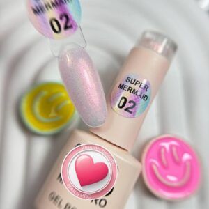 SUPER MERMAID 02 ILLUSION BEAUTY NAILS PRO 5ml