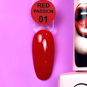ESMALTE SEMIPERMANENTE Red Passion 01 illusion beauty – 10ml