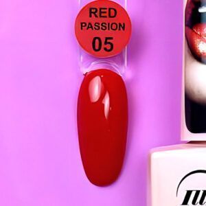 ESMALTE SEMIPERMANENTE Red Passion 05 illusion beauty – 10ml