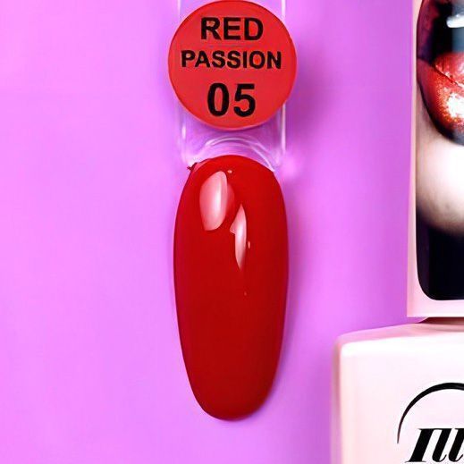 ESMALTE SEMIPERMANENTE Red Passion 05 illusion beauty – 10ml
