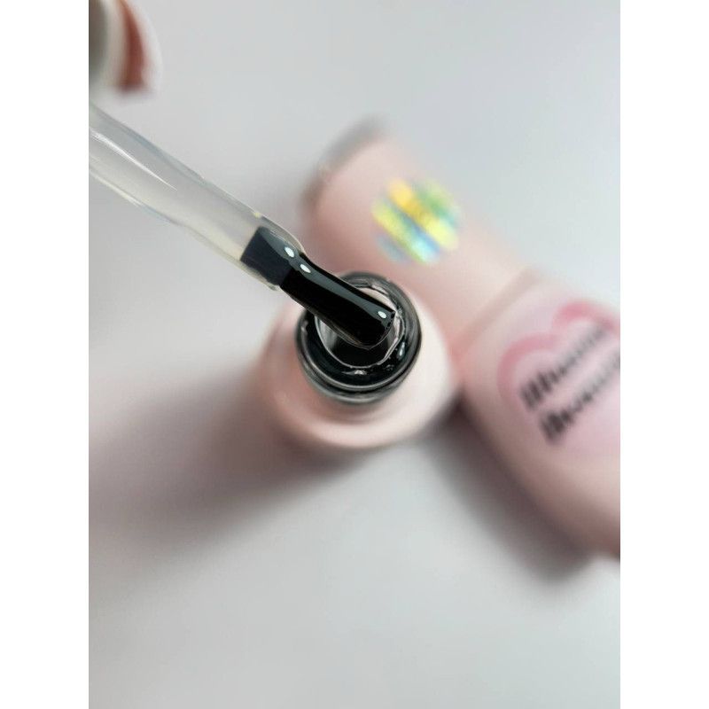 TOP COAT NO CLEANSER Illusion Beauty 10ml (sin filtro solar) STEEL - Imagen 2