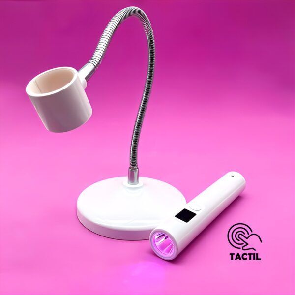 MINI LAMPARA LED ULTRAVIOLETA ROSA ILLUSION BEAUTY recargable - Imagen 2