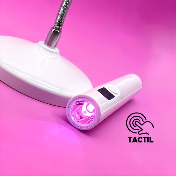MINI LAMPARA LED ULTRAVIOLETA ROSA ILLUSION BEAUTY recargable - Imagen 3