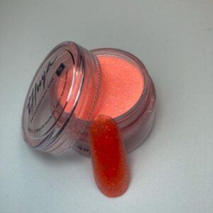 ACRÍLICO DE COLOR: GLITTER ORANGE