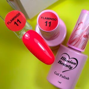 Esmalte semipermanente Flamingo 11 illusion beauty – 7ml