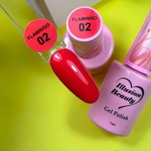 Esmalte semipermanente Flamingo 02 illusion beauty – 7ml