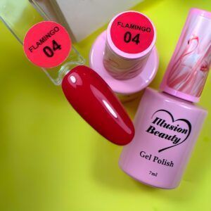Esmalte semipermanente Flamingo 04 illusion beauty – 7ml