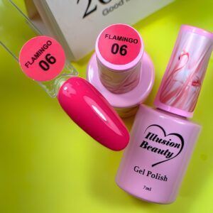 Esmalte semipermanente Flamingo 06 illusion beauty – 7ml