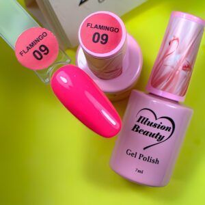 Esmalte semipermanente Flamingo 09 illusion beauty – 7ml