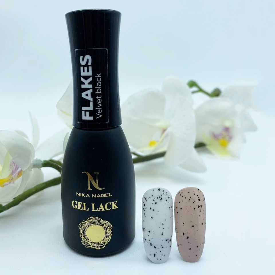 FINISH FLAKES VELVET BLACK – 10ML