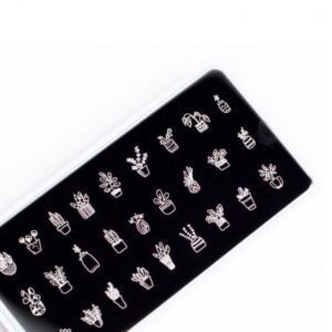 Nail Stamping Plate. Echo: Garden *1