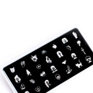 Nail Stamping Plate. Echo: Girl Power *3