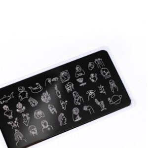 Nail Stamping Plate. Echo: Muse *1