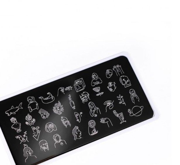 Nail Stamping Plate. Echo: Muse *1