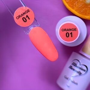 Esmalte semipermanente Orange 01 illusion beauty – 7ml