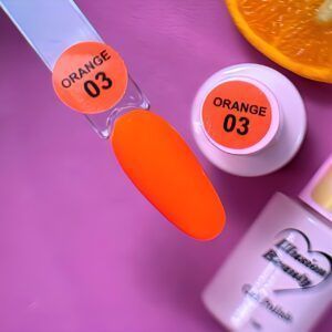 Esmalte semipermanente Orange 03 illusion beauty – 7ml