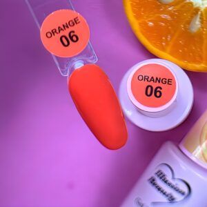 Esmalte semipermanente Orange 06 illusion beauty – 7ml