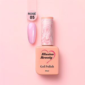 ESMALTE SEMIPERMANENTE Rosé 05 illusion beauty – 10ml