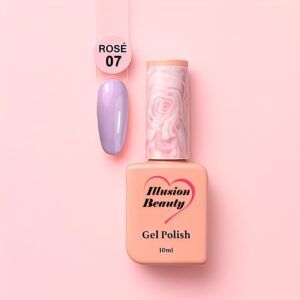 ESMALTE SEMIPERMANENTE Rosé 07 illusion beauty – 10ml
