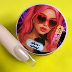BASE RUBBER CLEAR ILUSION BEAUTY - 30ml (Transparente)
