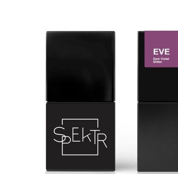 Spektr Gel Polish EVE *126 Dark Violet Glitter 10ml