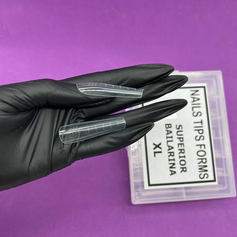 Tips Nails Formas Superior Bailarina XL