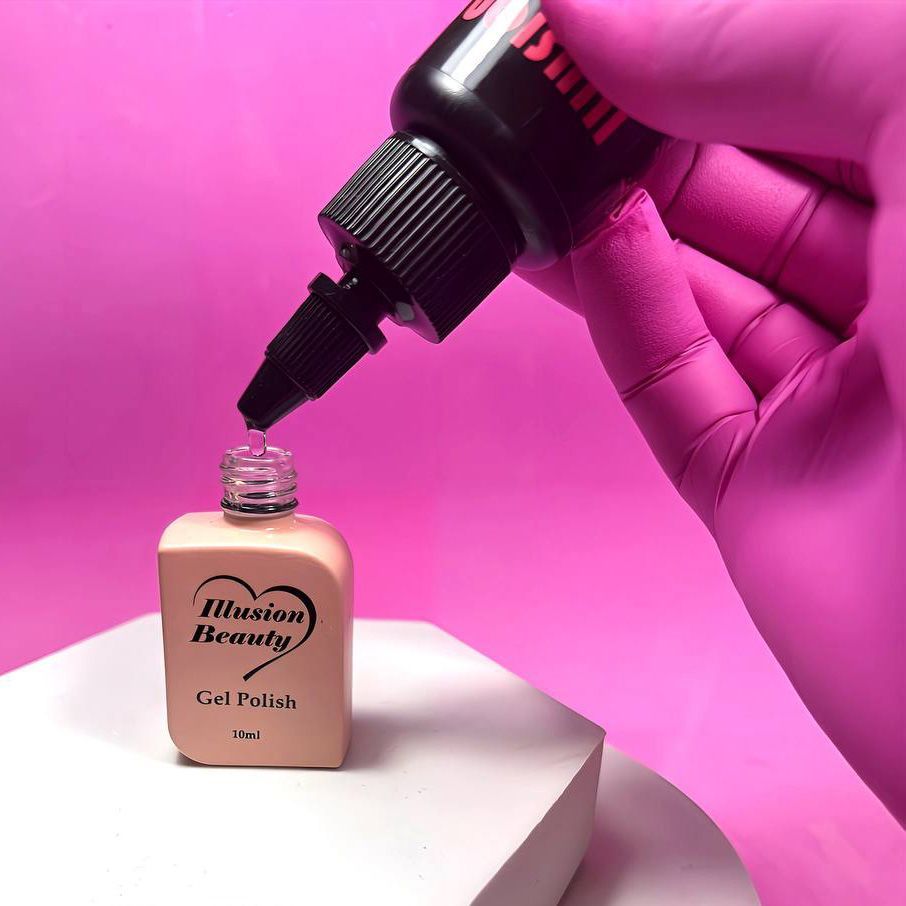 Finalizador Top GLOSS No Wipe illusion beauty – 50ml - Imagen 2