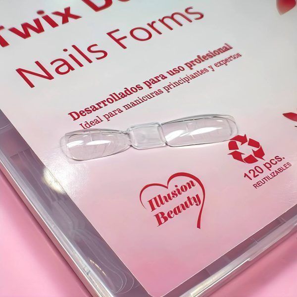 Twix Dual Nails Forms Illusion Beauty - Imagen 5